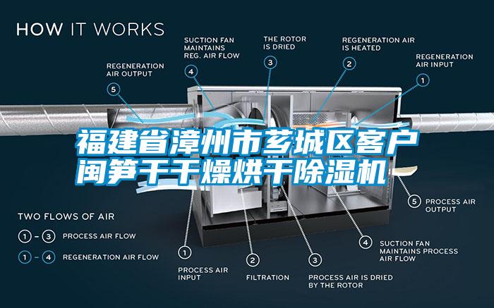 福建省漳州市薌城區(qū)客戶閩筍干干燥烘干除濕機