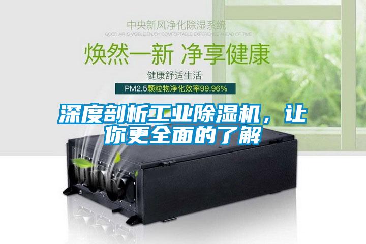 深度剖析工業(yè)除濕機(jī)，讓你更全面的了解