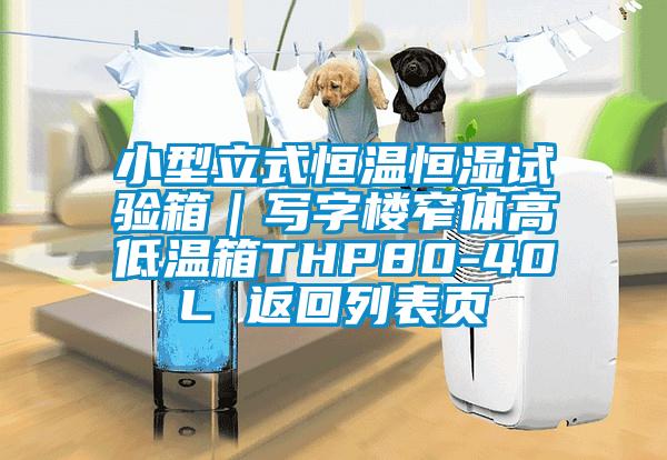 小型立式恒溫恒濕試驗(yàn)箱｜寫字樓窄體高低溫箱THP80-40L 返回列表頁