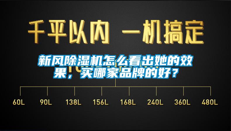 新風(fēng)除濕機(jī)怎么看出她的效果，買哪家品牌的好？