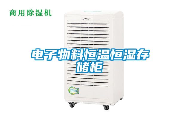 電子物料恒溫恒濕存儲柜