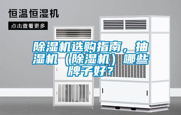 除濕機(jī)選購(gòu)指南，抽濕機(jī)（除濕機(jī)）哪些牌子好？